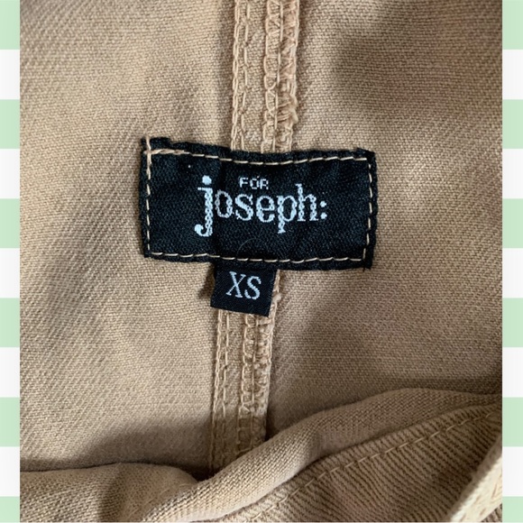 For Joseph Khaki Denim Overall Dress - Picture 3 of 4